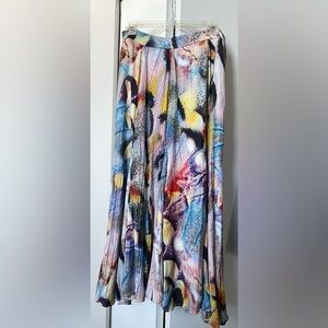 Anthropologie Printed Maxi Skirt